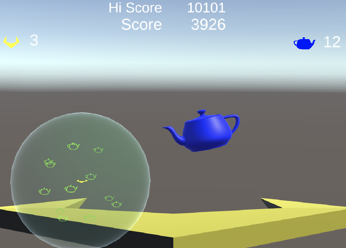 Teapots Main Screen